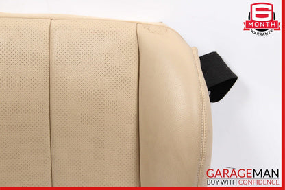 07-09 Mercedes W211 E320 Front Right / Left Top Upper Seat Cushion Cover Brown