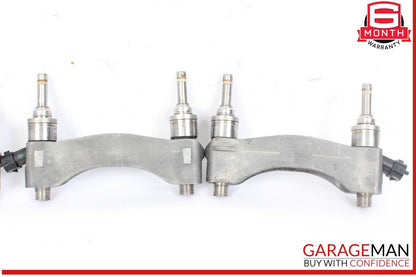 10-16 Porsche Panamera 970 Fuel Injector Rail Support Bracket Set w/ Injectors