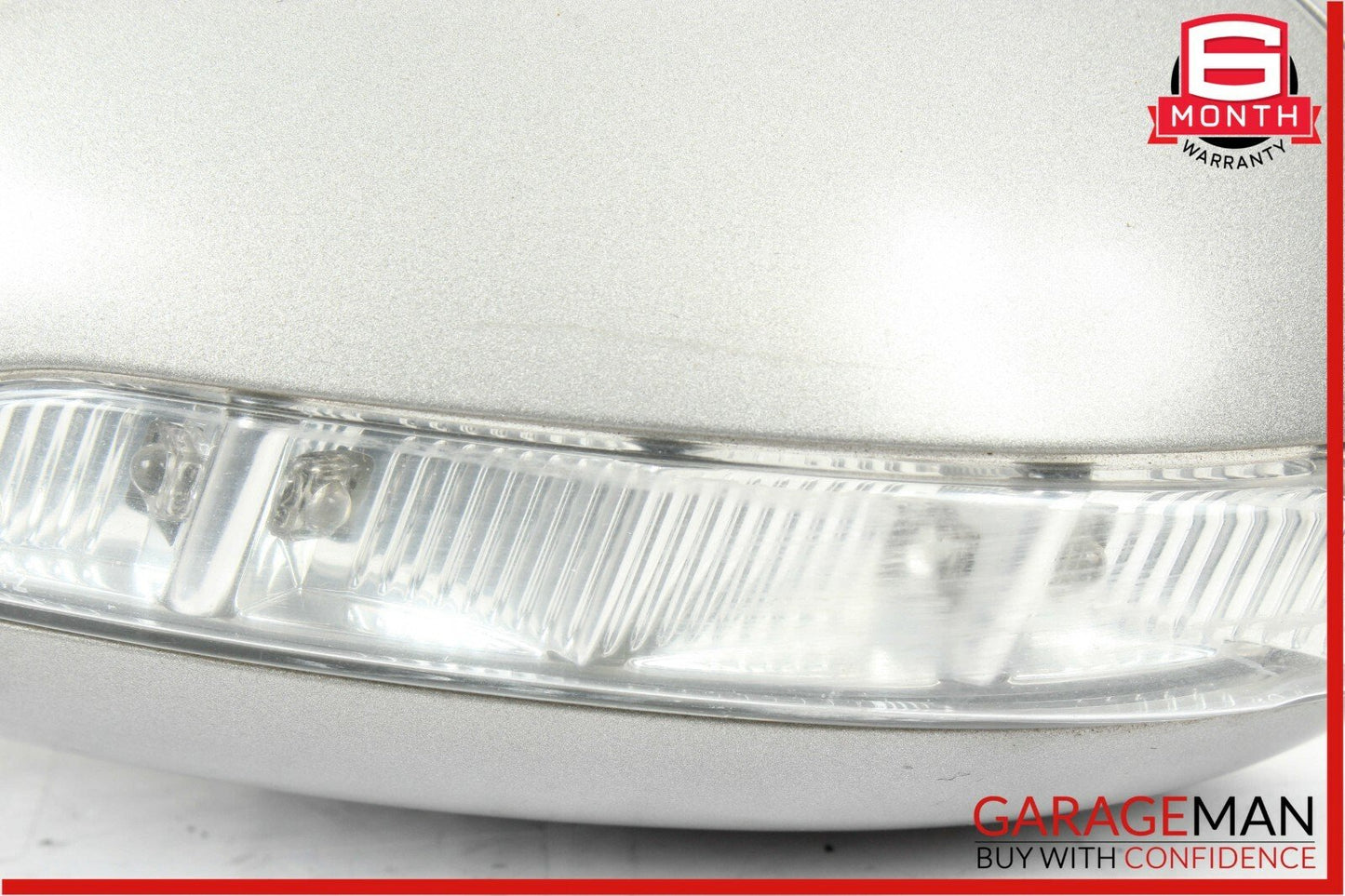 06-08 Mercedes W219 CLS500 Front Left Side Mirror Door Rear View Silver