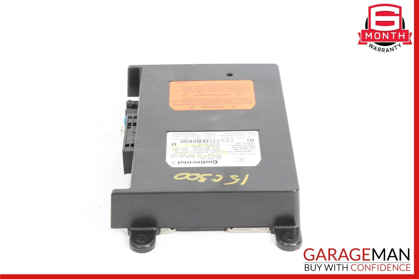 15-19 Mercedes W205 C300 Communication Voice Control Module 2059008804 OEM