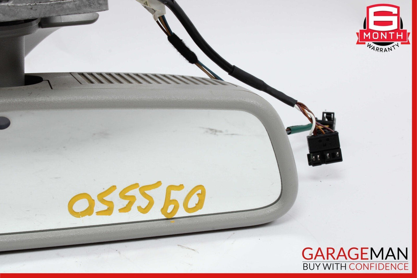 07-09 Mercedes W221 S550 S450 S63 AMG Interior Rear View Mirror 2218110007 OEM