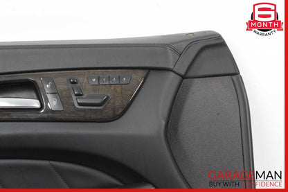 12-14 Mercedes W218 CLS550 Front Left Driver Side Interior Door Panel Anthracite