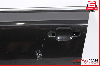 12-18 Audi A7 Front Left Driver Side Door Shell Panel Black OEM