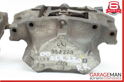 97-04 Mercedes R170 SLK230 Rear Left & Right Side Brake Caliper Calipers Set