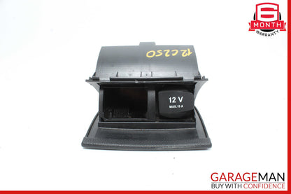08-17 Mercedes W204 C250 E350 Center Console Ashtray Ash Tray Rear Black OEM