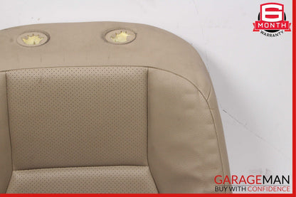 10-15 Mercedes X204 GLK350 Front Left Top Upper Seat Cushion Cover Brown OEM