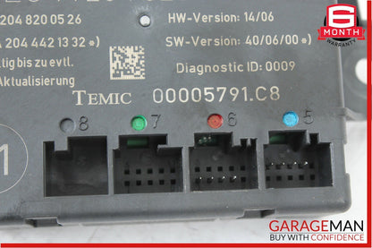 08-14 Mercedes W204 C300 C350 Rear Left Side Door Control Module OEM