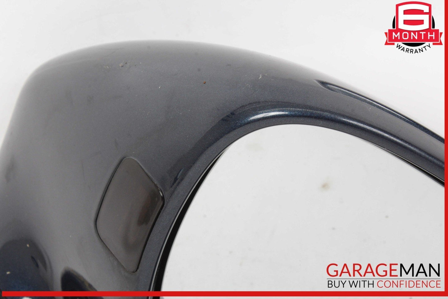 10-13 Porsche Panamera 970 Front Right Side Door Rear View Mirror Blue OEM