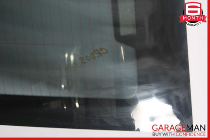 04-08 Chrysler Crossfire Rear Window Glass Trunk Tail Lift Hatch Gate Lid Panel