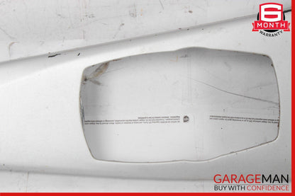 12-18 BMW F30 320i 328i 330i Center Console Cover Trim Bezel Panel Silver OEM
