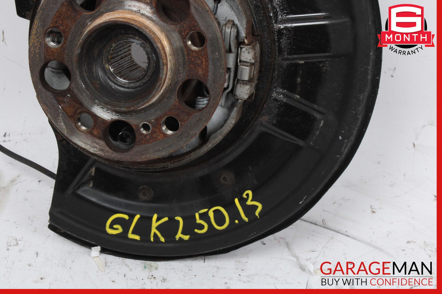 10-18 Mercedes X204 GLK250 Rear Right Side Spindle Knuckle Hub OEM