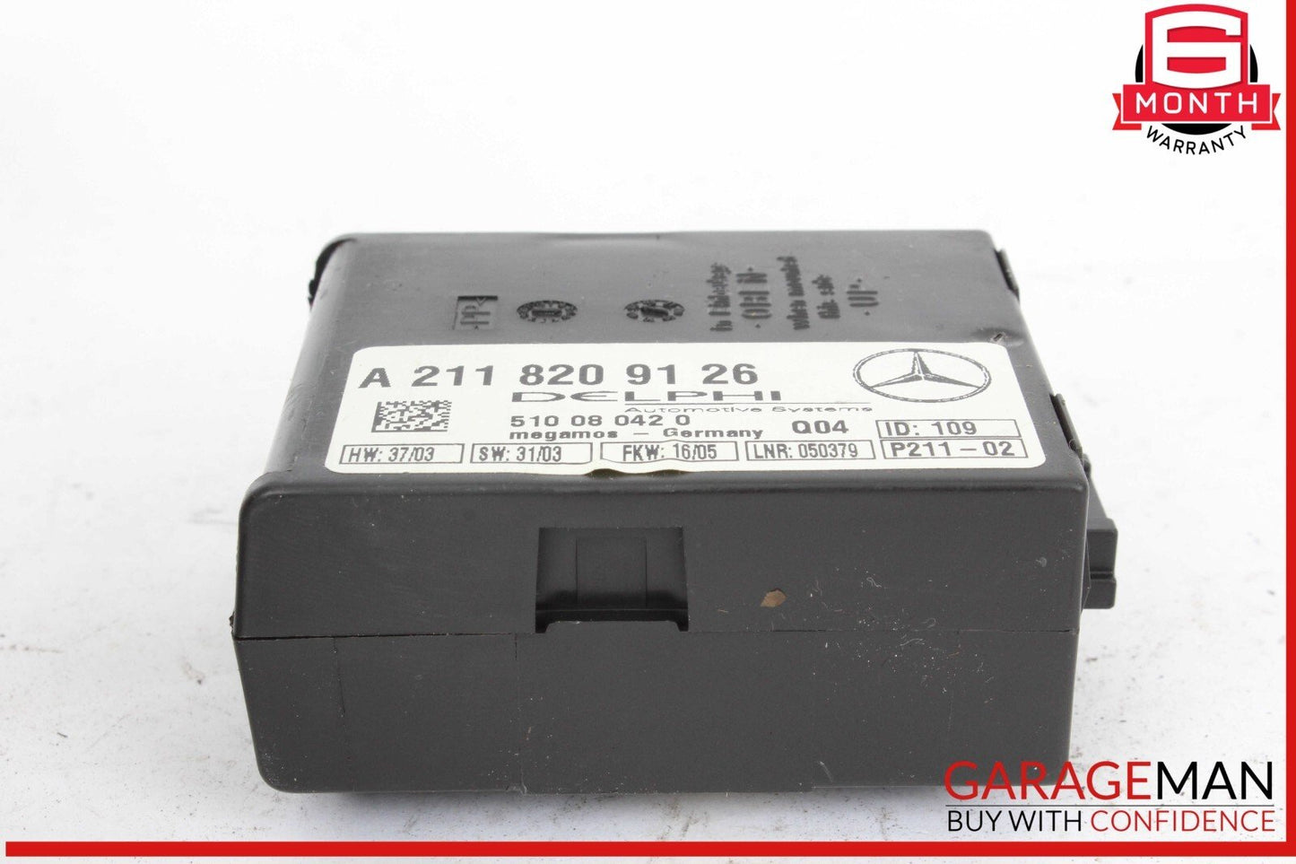 00-06 Mercedes W220 S500 CL500 SL500 Anti Theft Alarm Sensor Control Module OEM