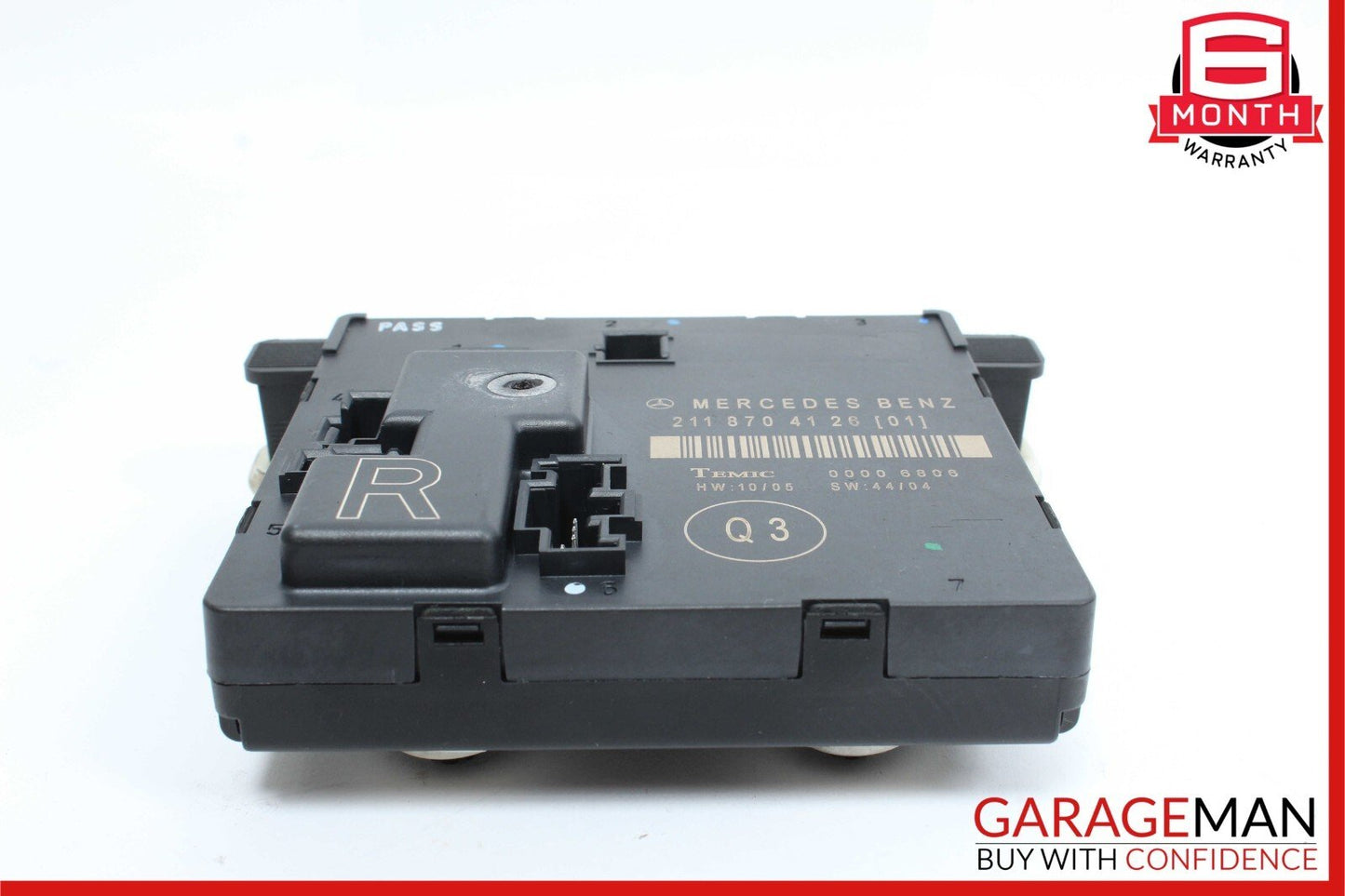 03-09 Mercedes W211 E350 E500 E550 E63 AMG Door Control Module Rear Right Side