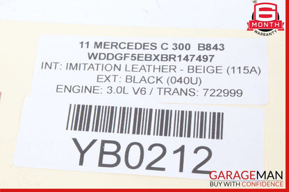 08-18 Mercedes W204 C300 SLK350 Front Left Side Door Control Module Unit OEM