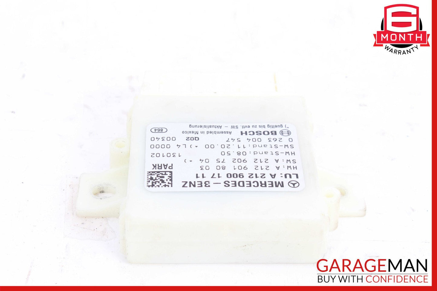 10-13 Mercedes W212 E63 E350 E550 Parking Distance Control PDC Module OEM