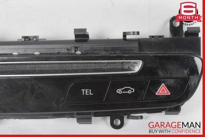 15-19 Mercedes W205 C300 C400 Media Center Dashboard Hazard Control Switch OEM