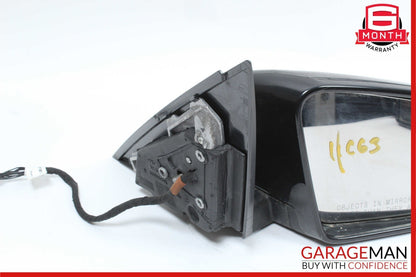 10-14 Mercedes W204 C63 AMG Front Right Side Mirror Door Rear View Glass Black