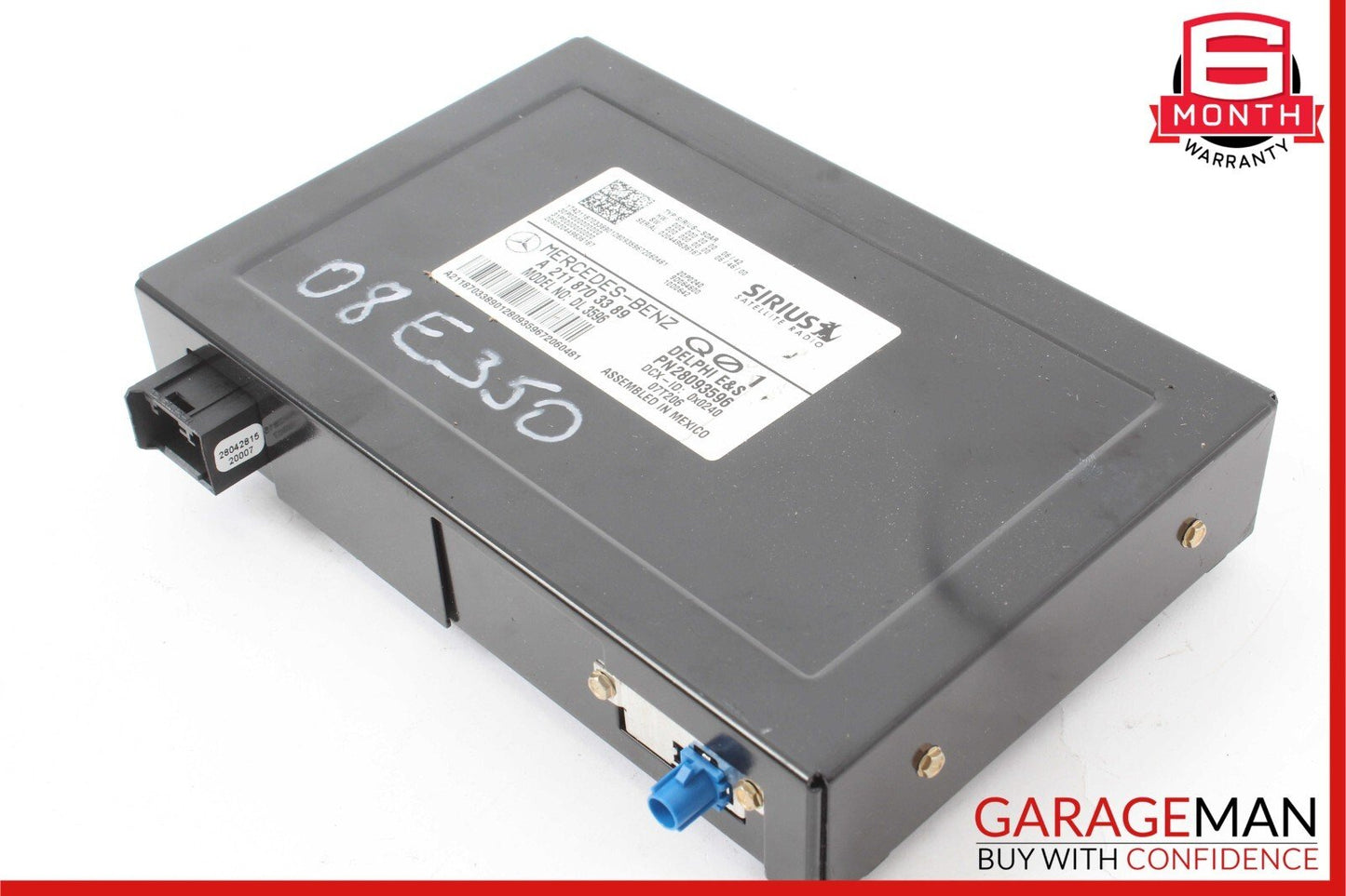 Mercedes W211 E350 ML350 R350 GL450 Sirius Satellite Radio Receiver Module OEM
