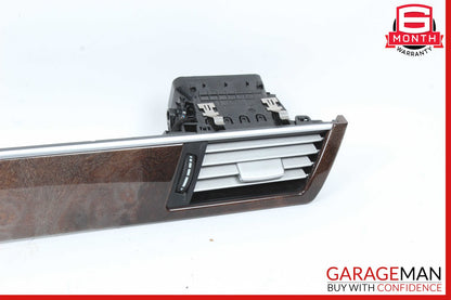 10-13 Mercedes W212 E350 Center Dashboard Dash Trim Molding Wood OEM