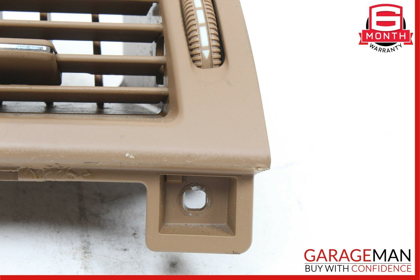 07-13 Mercedes W221 S400 Front Left Driver Side Dash AC A/C Air Vent Trim Brown