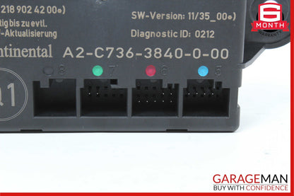 08-18 Mercedes E350 CLS550 CLS400 C300 Rear Right Side Door Control Module Unit