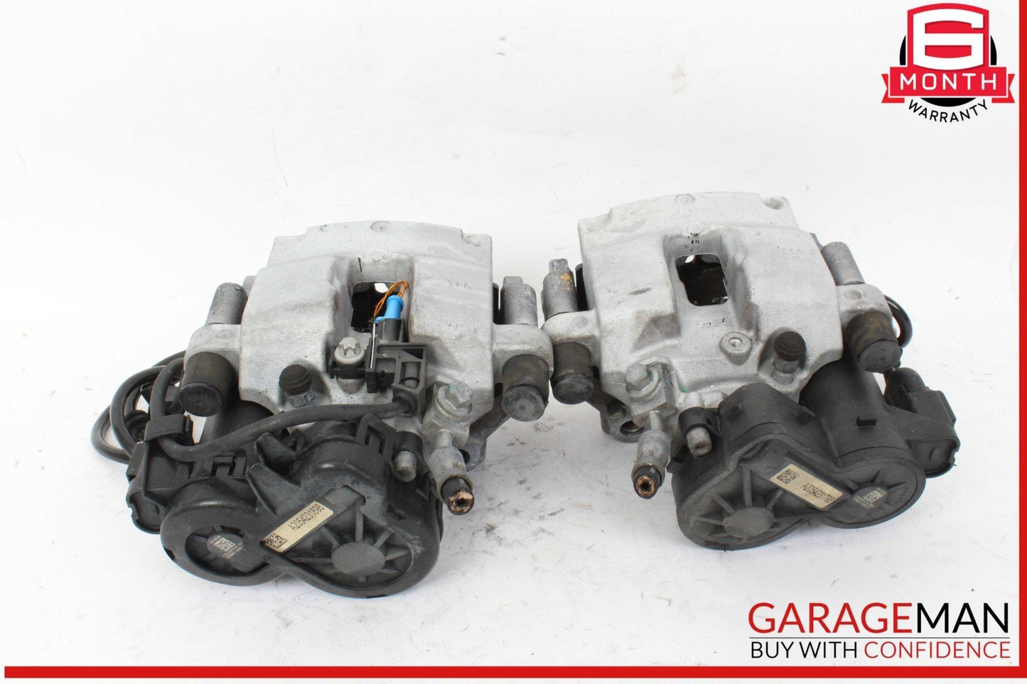 15-20 Mercedes W205 C300 C400 Rear Right & Left Side Brake Calipers Set of 2 Pc