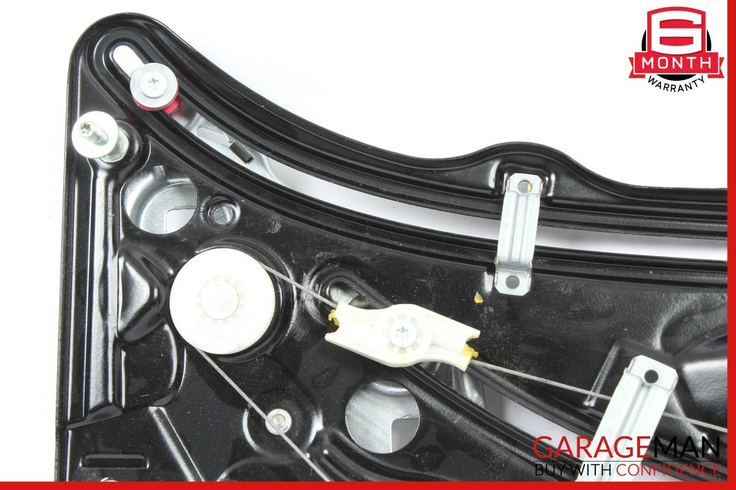 10-16 Mercedes W207 E350 Coupe Rear Left Door Window Regulator Frame w/o Motor