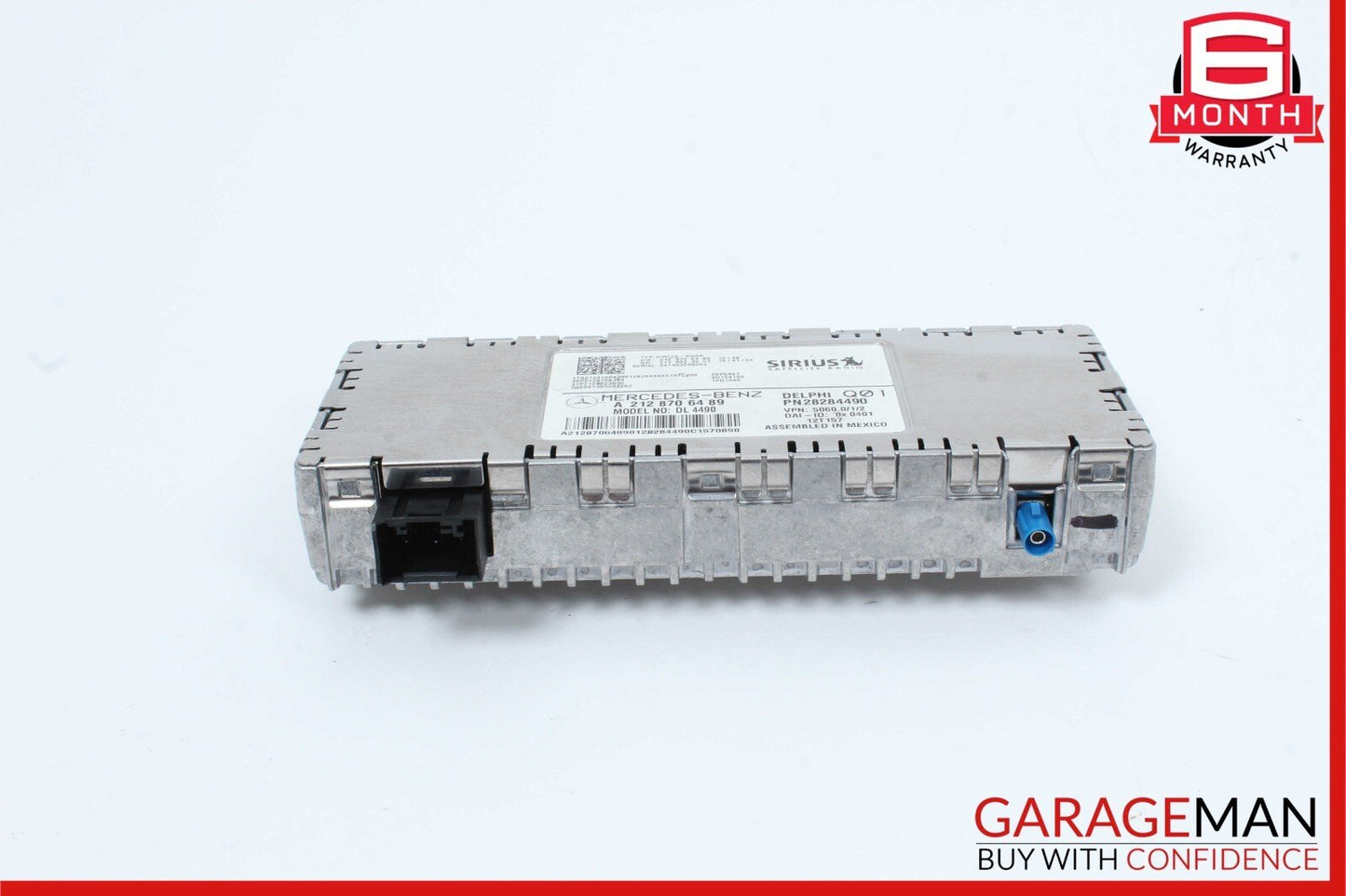 12-14 Mercedes C250 CLS500 SLK350 Sirius Satellite Radio Receiver Control Module