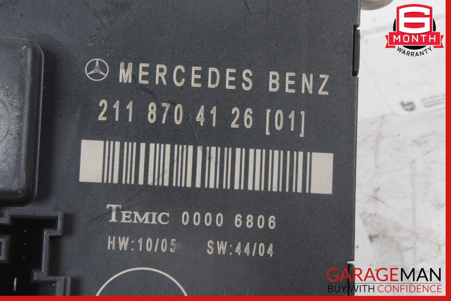 03-09 Mercedes W211 E350 E550 Rear Right Passenger Door Control Module Unit OEM