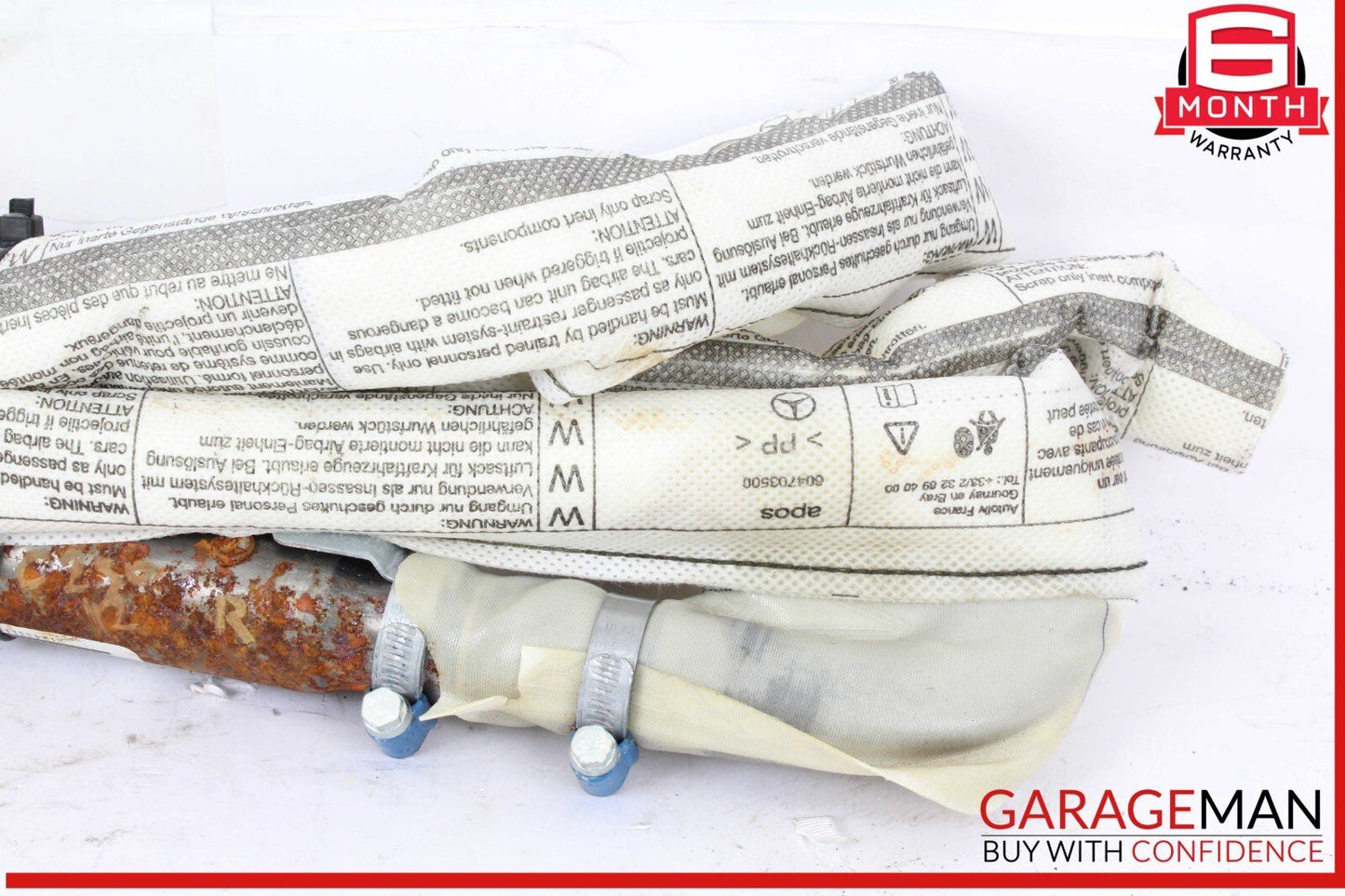 08-14 Mercedes W204 C250 C300 Right Side Roof Curtain Airbag Air Bag OEM
