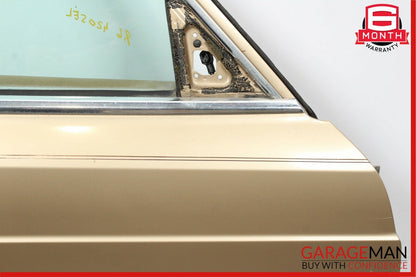86-91 Mercedes W126 420SEL Front Right Side Door Shell Panel Assembly Beige OEM