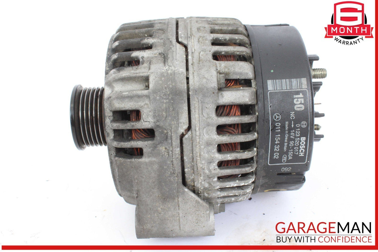 00-06 Mercedes W215 CL55 AMG E500 CLK430 Generator Alternator 150 AMP 0111543202