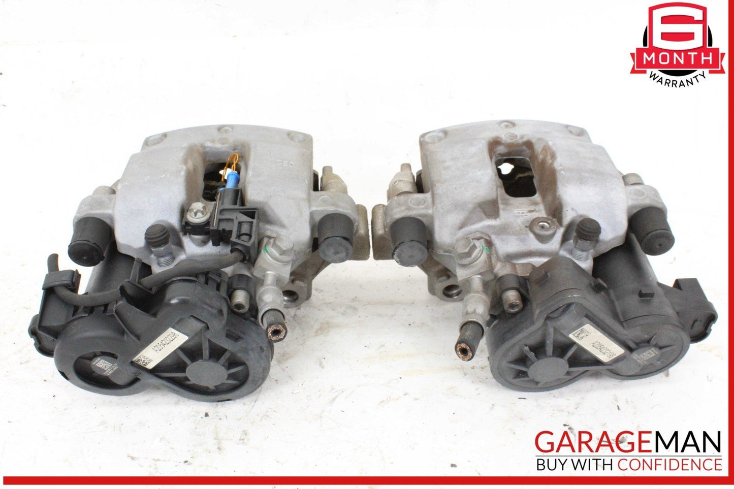15-21 Mercedes W205 C300 C350e Rear Left & Right Side Brake Caliper Set of 2 OEM