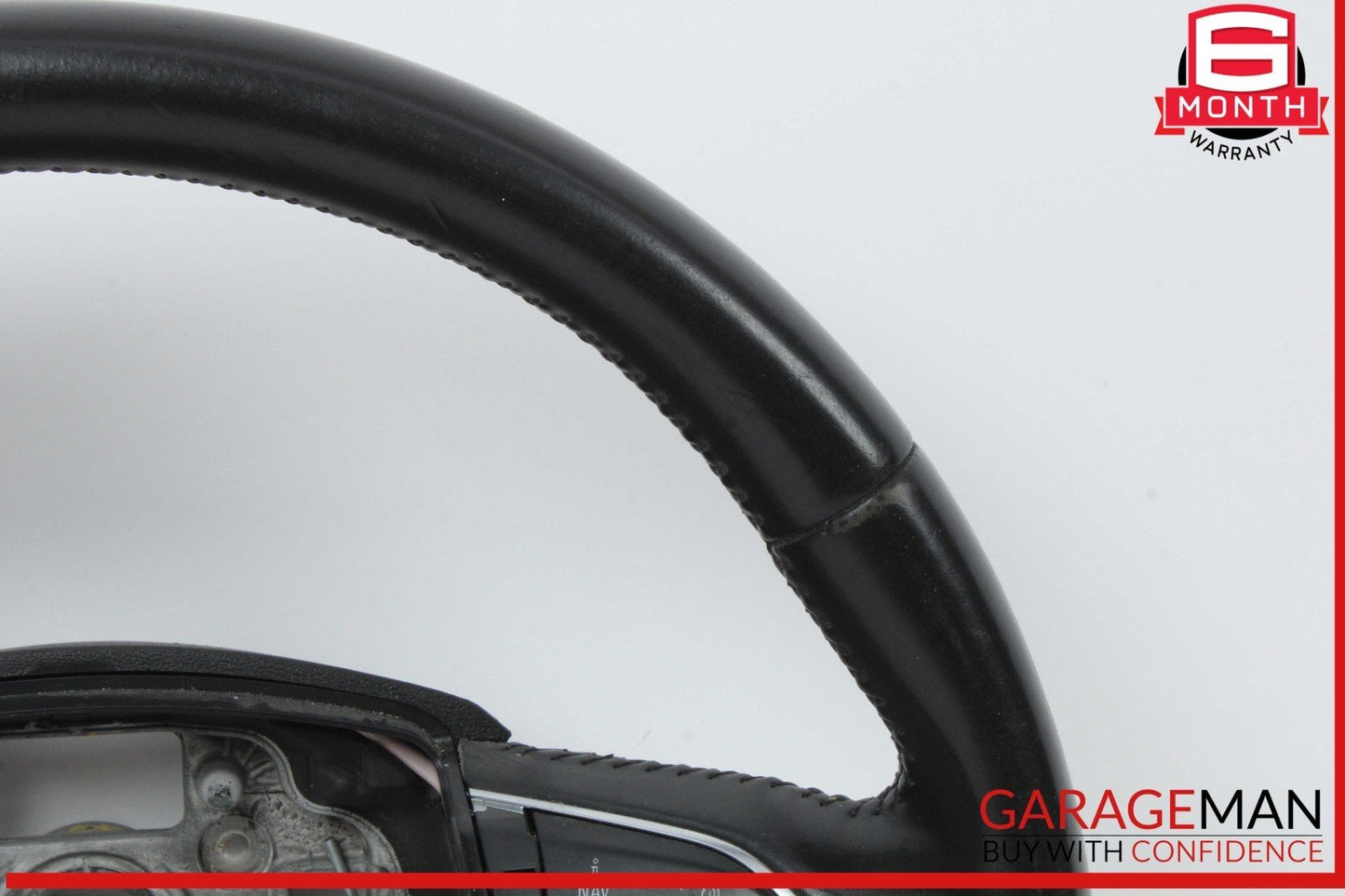 12-18 Audi S6 A7 Front Left Driver Side Steering Wheel Black 4G0419091M OEM