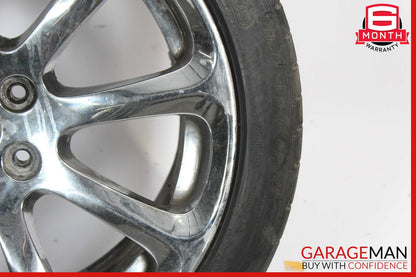 08-10 Maserati Quattroporte Rear Wheel Tire Rim 19" OEM