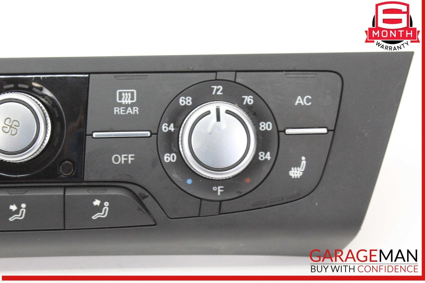 12-18 Audi A6 A7 Front AC Air Conditioning Temperature Climate Control Panel OEM