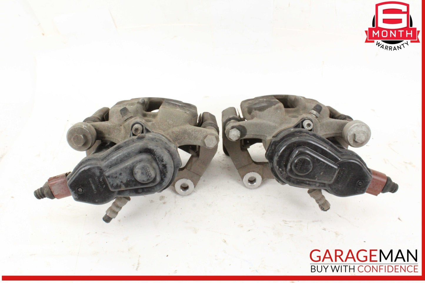 09-17 Audi Q5 A5 S5 A4 Rear Left and Right Side Brake Caliper Calipers Set OEM