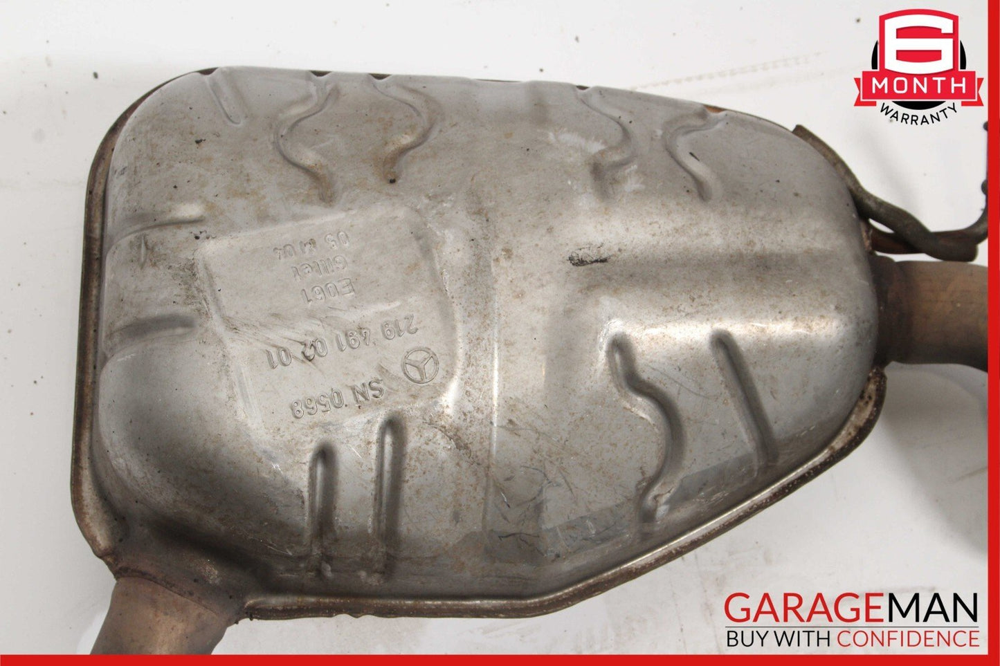 06-08 Mercedes W219 CLS500 Rear Left Driver Side Exhaust Muffler Tip OEM