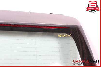 11-16 Mercedes W212 E350 Wagon Trunk Lid Tailgate Hatch Shell w/Glass OEM