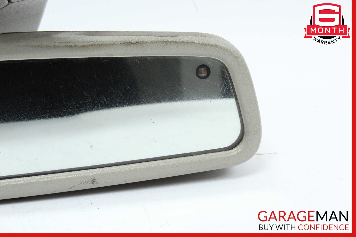 03-06 Mercedes R230 SL500 Interior Front Top Upper Rear View Mirror Gray OEM