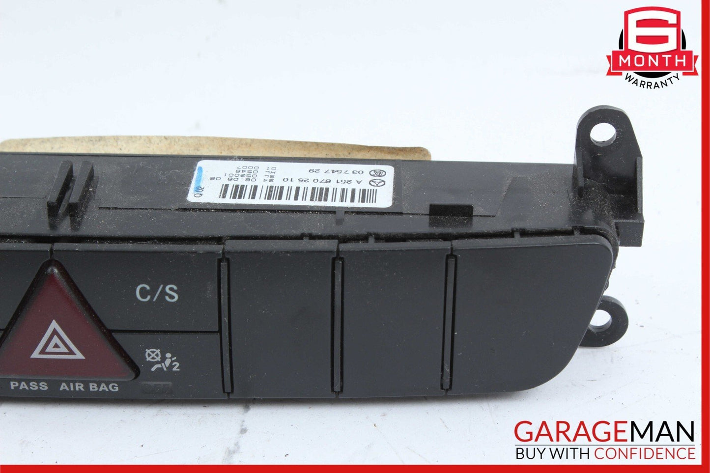 06-10 Mercedes W251 R350 R500 Center Dashboard Hazard ESP Control Switch OEM