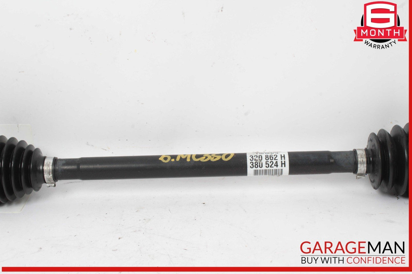 06-12 Mercedes W164 ML350 GL450 Rear Right Or Left Side Half Axle Shaft OEM