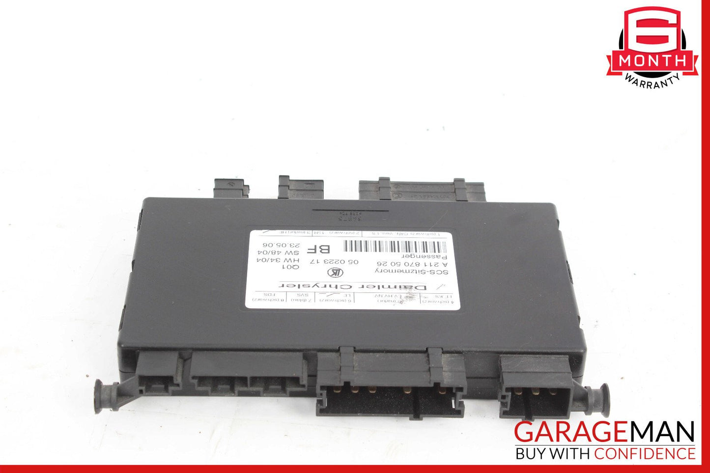 03-12 Mercedes W211 E63 GL450 Under Seat Control Module Front Right Side OEM