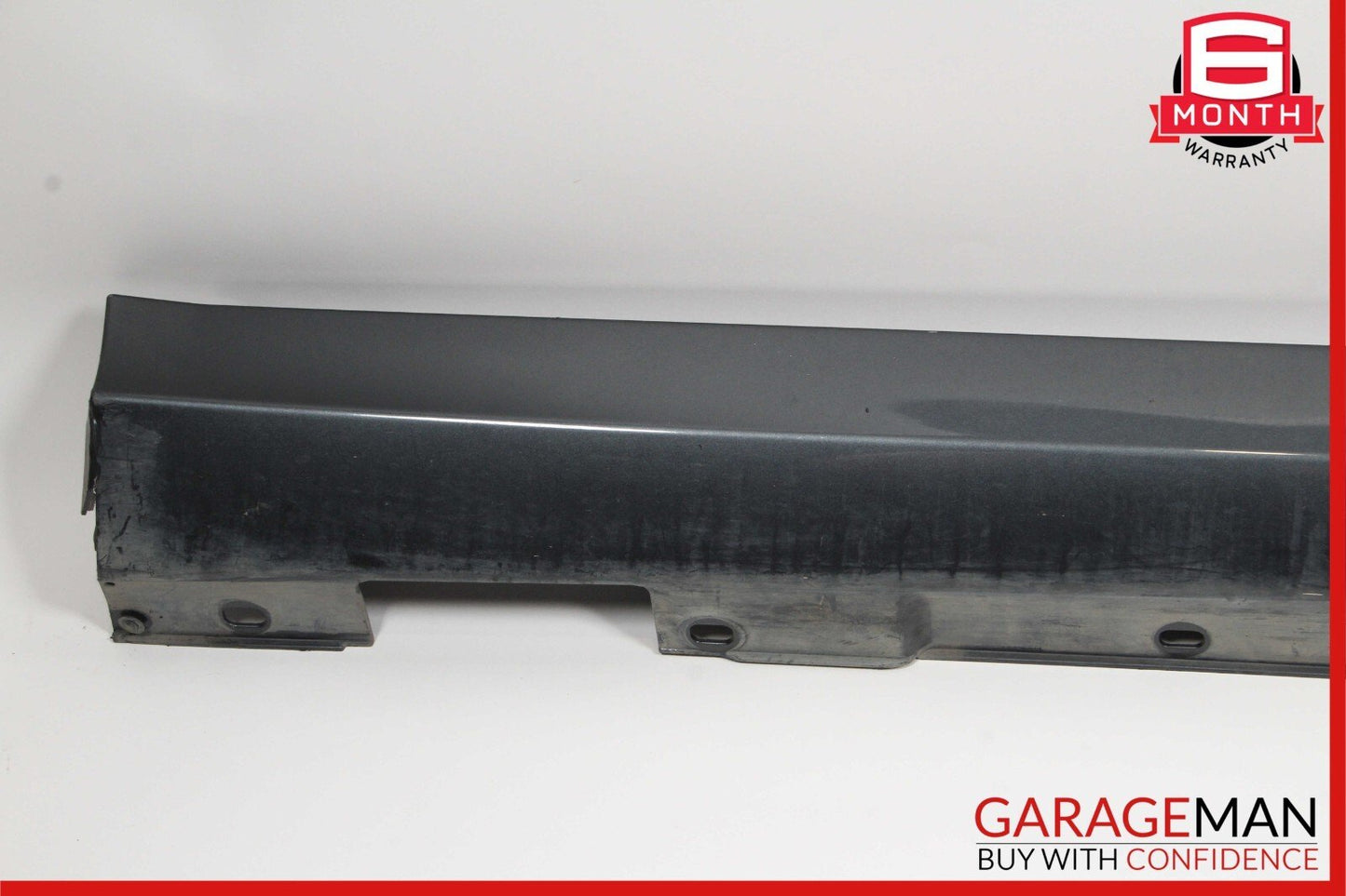 08-14 Mercedes W204 C300 Base Right Rocker Panel Side Skirt Molding Cover Gray