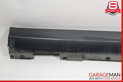 08-14 Mercedes W204 C300 Base Right Rocker Panel Side Skirt Molding Cover Gray