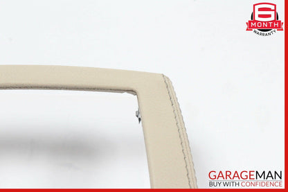 07-14 Mercedes W216 CL550 S350 Rear Center Console AC A/C Air Vent Trim Beige