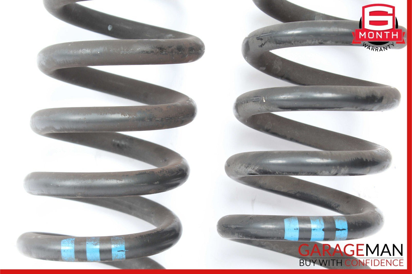 01-07 Mercedes W203 C230 Rear Left & Right Shock Absorber Coil Spring Set of 2