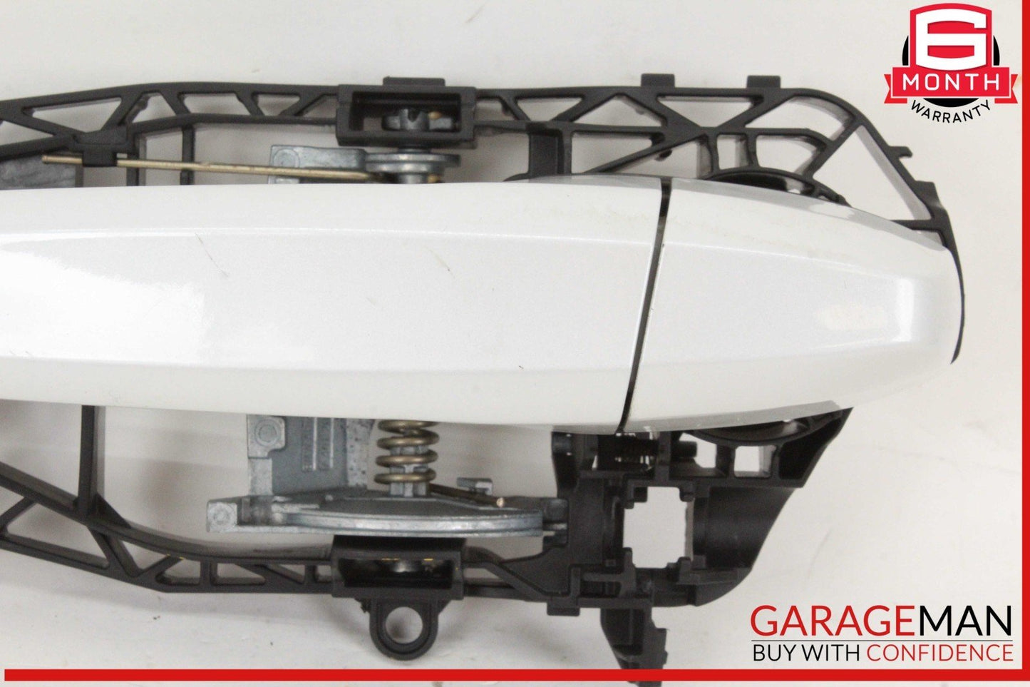 16-22 BMW X1 F48 X2 Rear Left Driver Side Exterior Door Handle White OEM