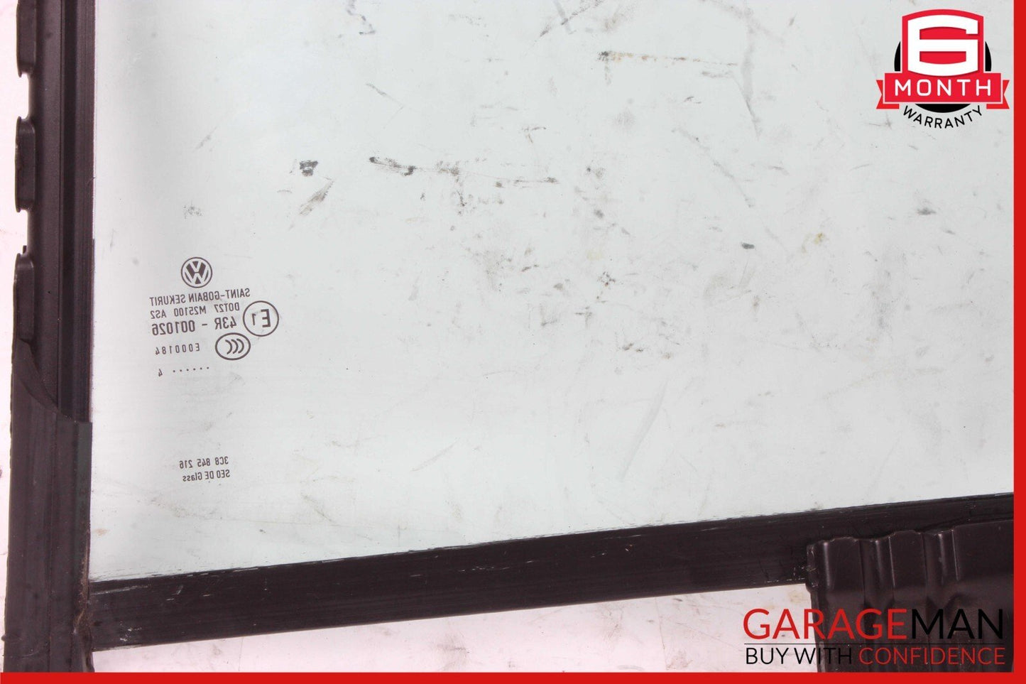 09-17 Volkswagen CC Rear Right Passenger Side Door Quarter Window Glass OEM