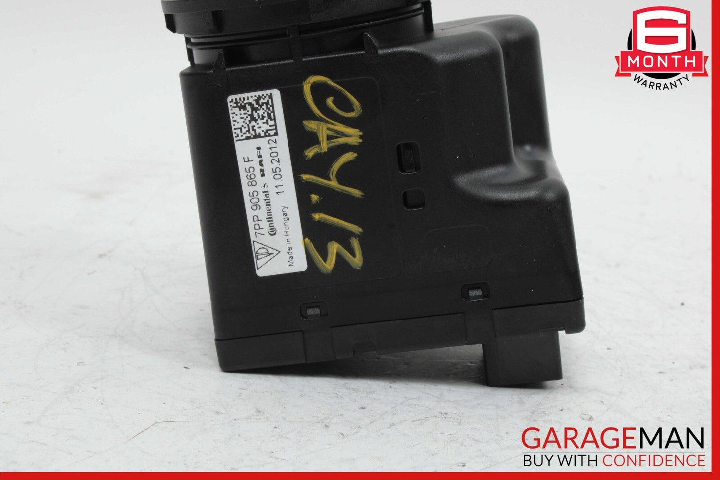 11-14 Porsche Cayenne 958 S Ignition Switch Control Module w/o Key 7PP905865 OEM